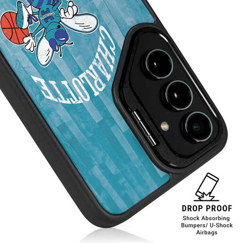 NBA Charlotte Hornets Hardwood Classics Galaxy S25 Kickstand Case